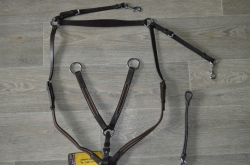 Poprsák HKM Elastic s martingalem