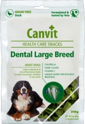 Canvit Snack Dental Large Breed - Duck 250g